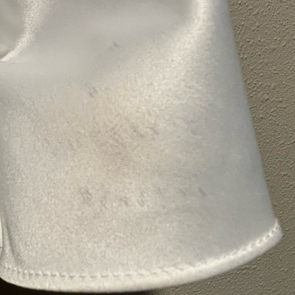 Db Studio Size 10 Wedding Dress Flutter Sleeve Satin Dress Ruffle Hem - Picture 8 of 11